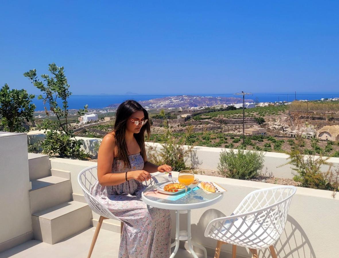 Vila Vista Al Mar Santorini Pýrgos Exteriér fotografie
